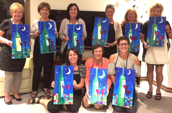 Michele Smeulders Artist Group Painting Classes